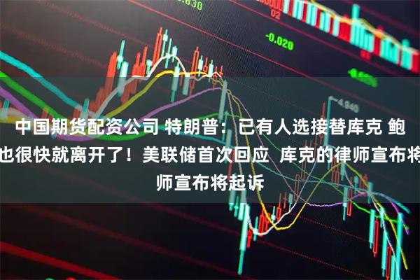 中国期货配资公司 特朗普：已有人选接替库克 鲍威尔也很快就离开了！美联储首次回应  库克的律师宣布将起诉