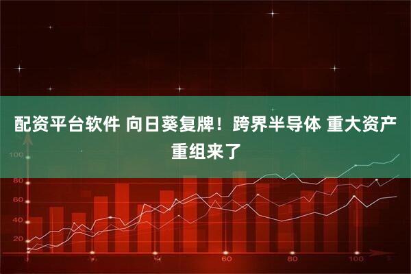 配资平台软件 向日葵复牌！跨界半导体 重大资产重组来了
